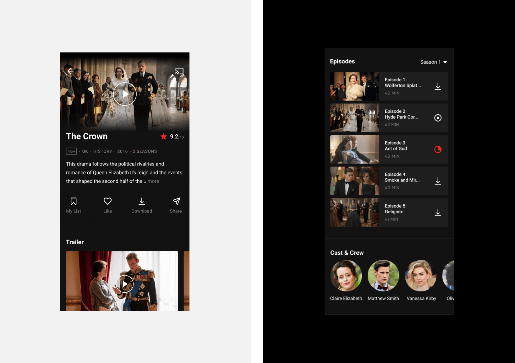 Vodafone cinema screenshot