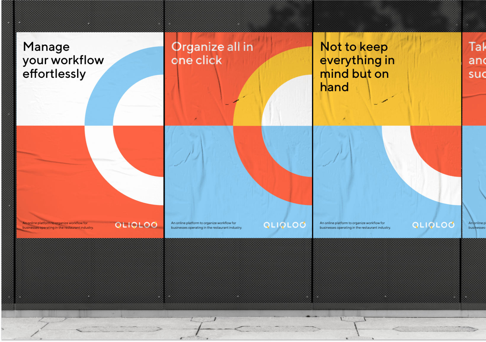 Qliqloq posters design