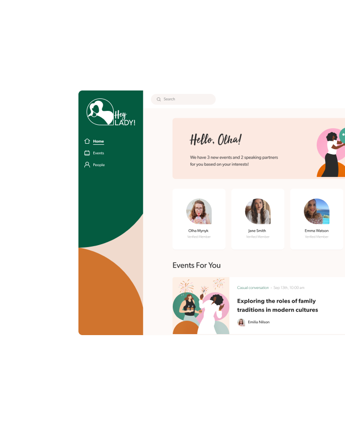 HeyLady project image