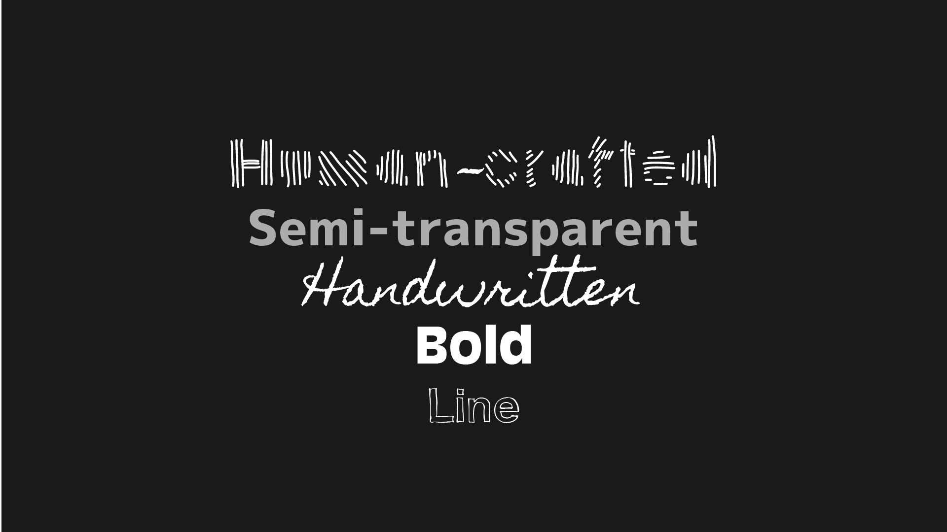 Customised fonts as a design trend